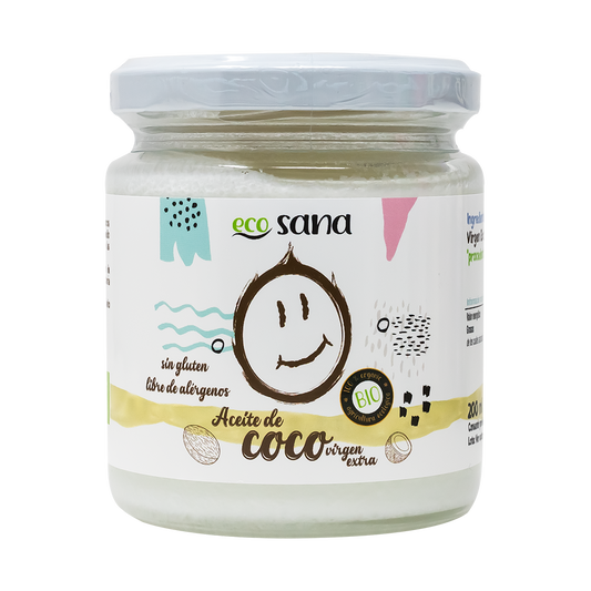 Aceite de Coco Vírgen Extra Bio 200 ml Ecosana