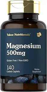 Tahoe Nutritionals - Magnesium 500mg 140 Cap