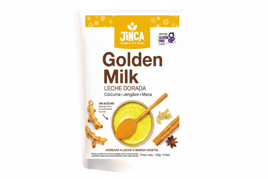 Premezcla Bebida Golden Milk 130g Jinca Foods
