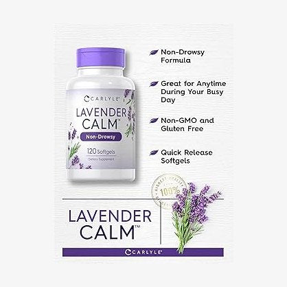 Carlyle Lavender Calm 80mg x 120 Softgels