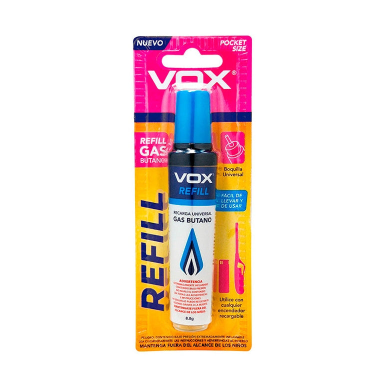 Vox Gas Butano Refill Pocket Size
