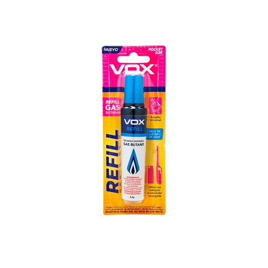 Vox Gas Butano Refill Pocket Size