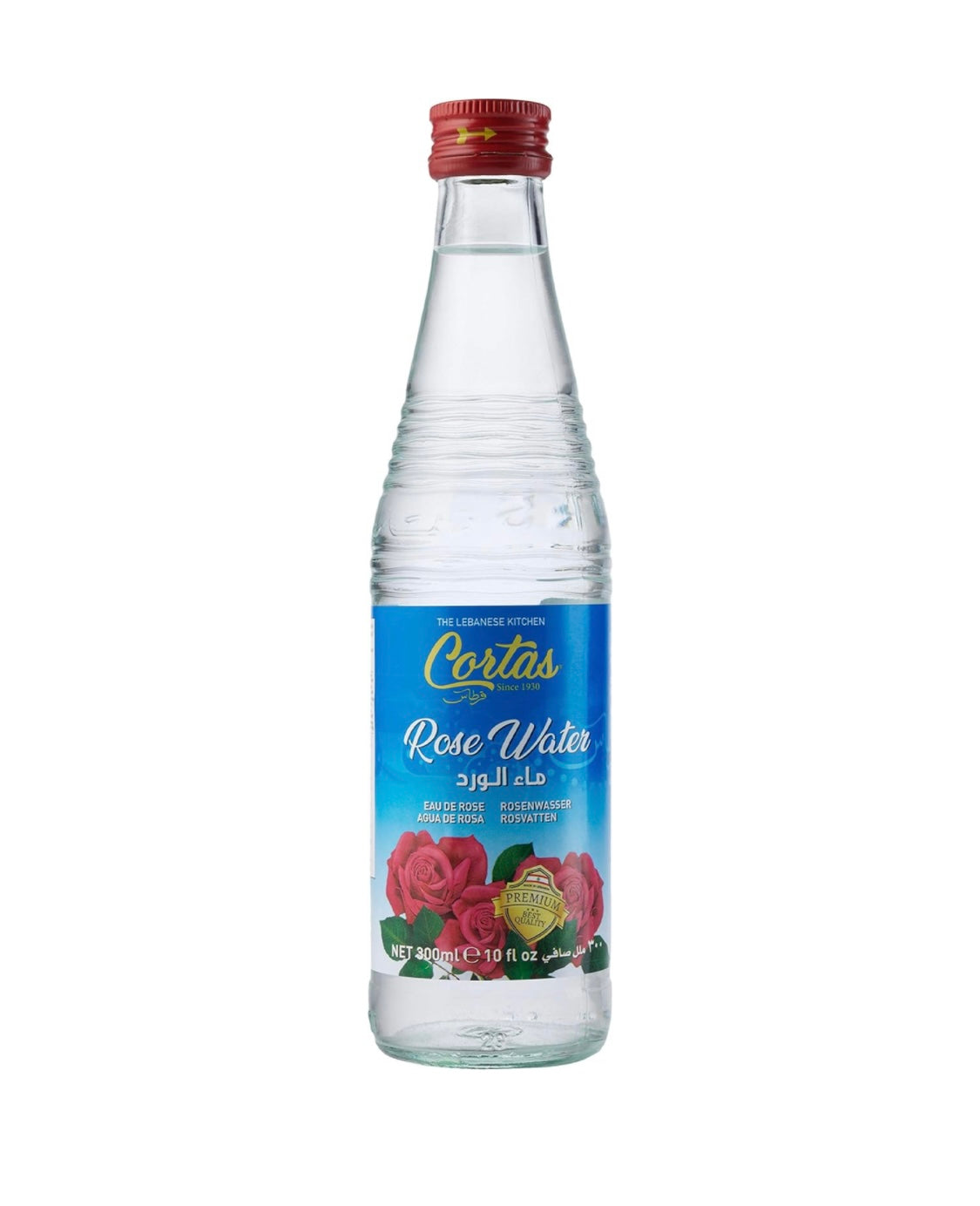 Cortas Rose Water - Agua de Rosas 300ml