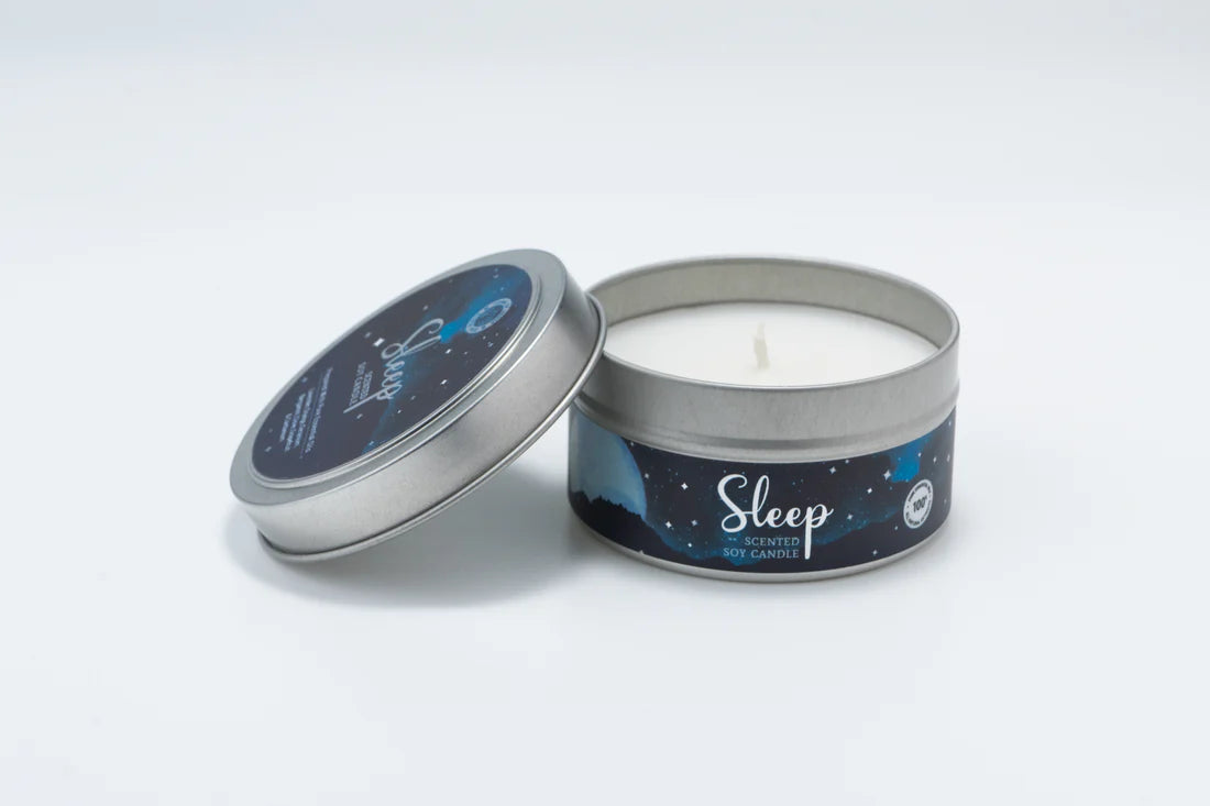 Vela Aromática Sleep 80 g – Relajación y Descanso