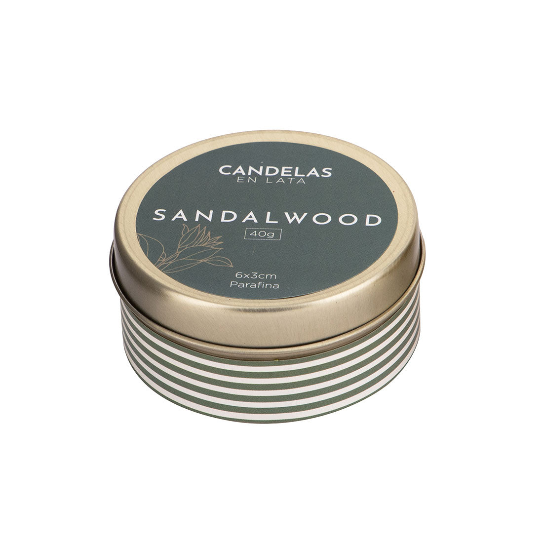 Candela Aromática en Lata 40g (Parafina)