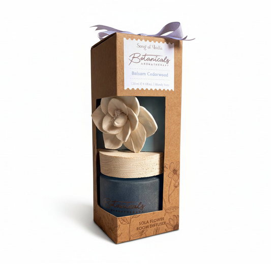 Difusor Aromático Botánico 120 ml con Flor