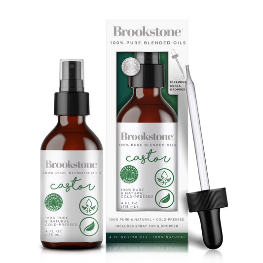Brookstone Castor Oil - Ricino Gotero Multiuso 118ml