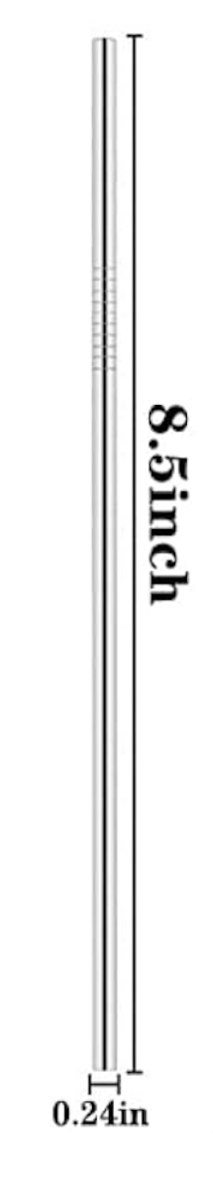 Pajillas Reutilizables - Variedad Tamaños