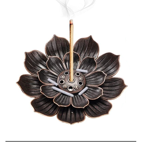 Porta Incienso Flor de Loto