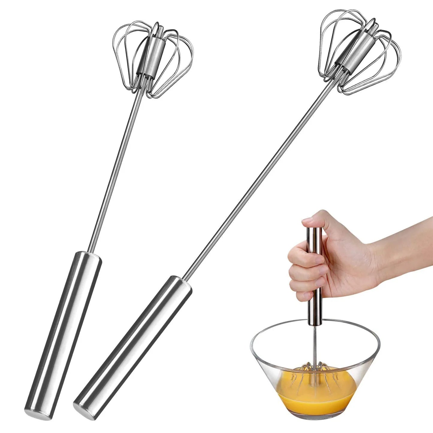 Batidor Manual Acero Inoxidable