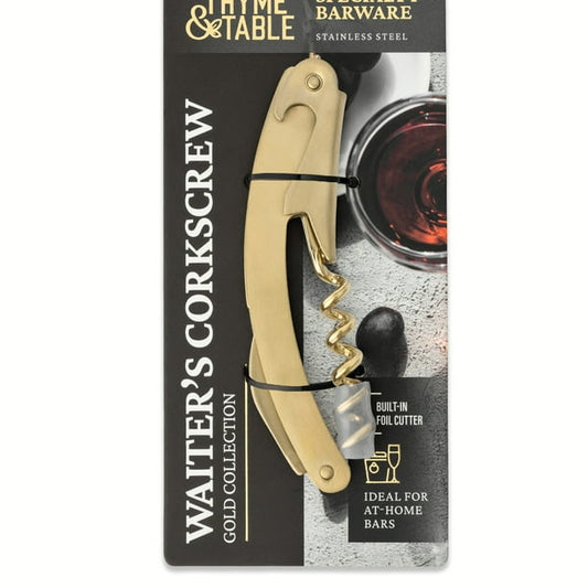 Thyme & Table Abridor Vino Dorado