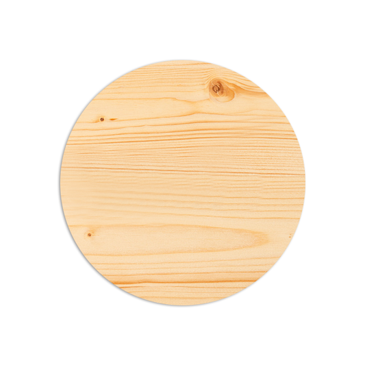 Tabla Bandeja Bamboo Redonda 36x36x1.5cm