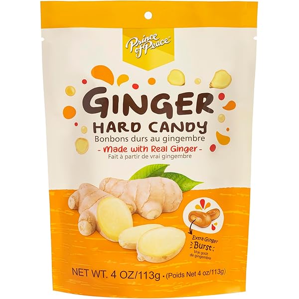 Ginger Hard Candy - Confite de Jengibre (Rellenos)