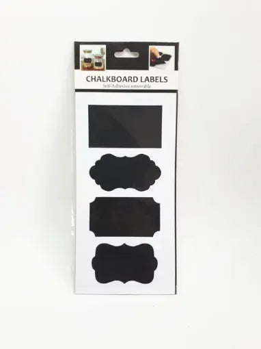 Stickers "Pizarra" para Frascos