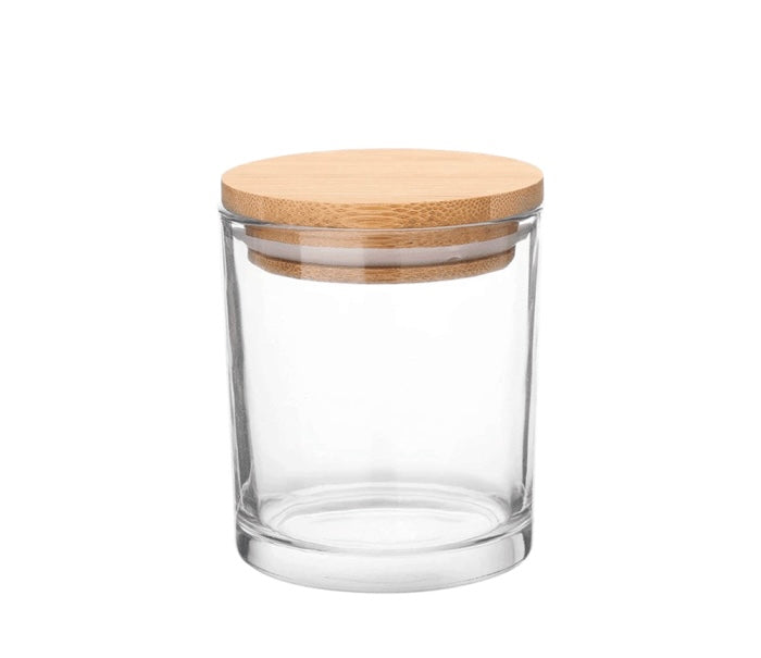 Recipiente Hermético con Tapa de Bambú 120ml
