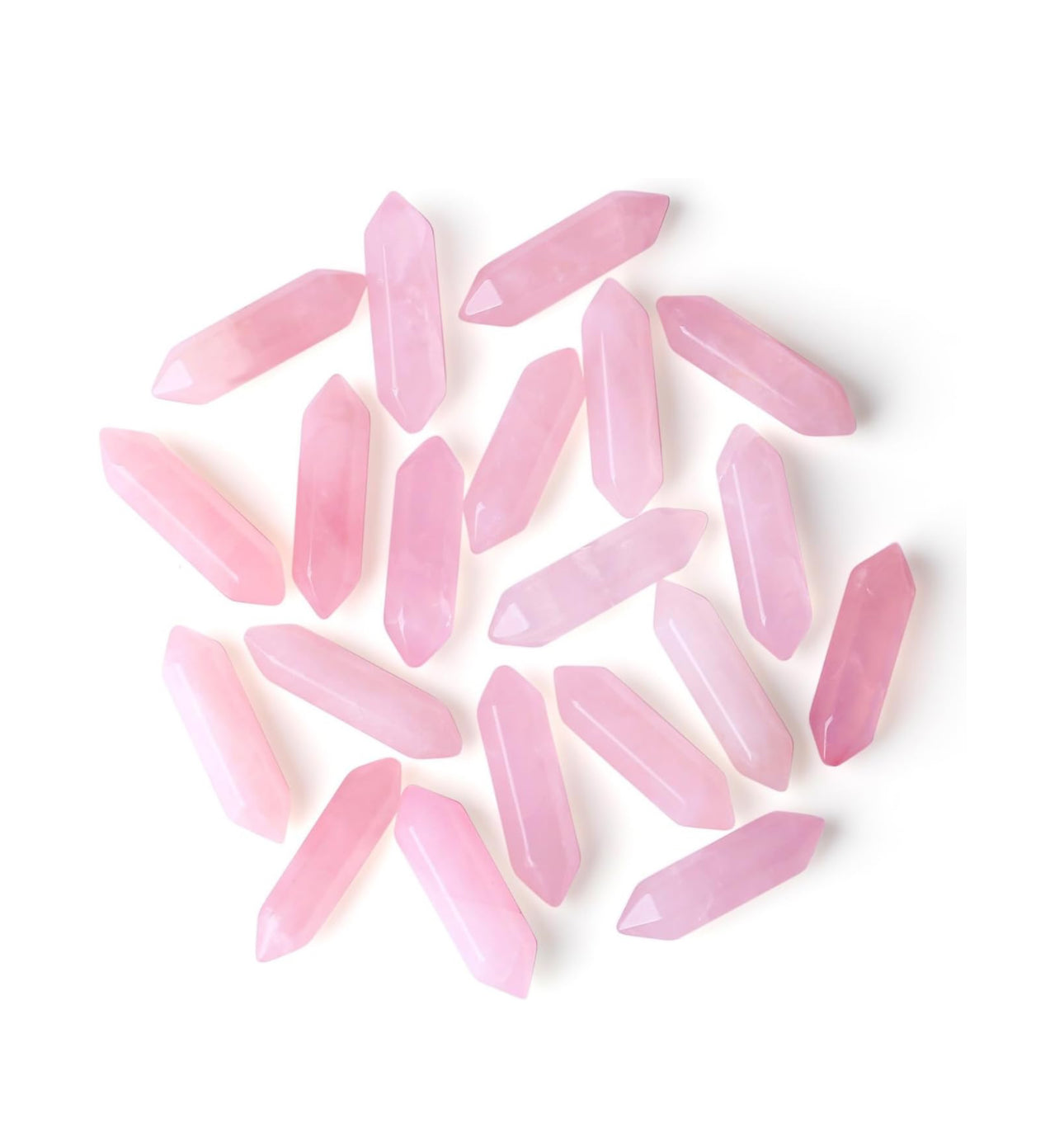 Cristales de Cuarzo - Piedra Reiki Curativa 1.3 Pulgadas Unidad