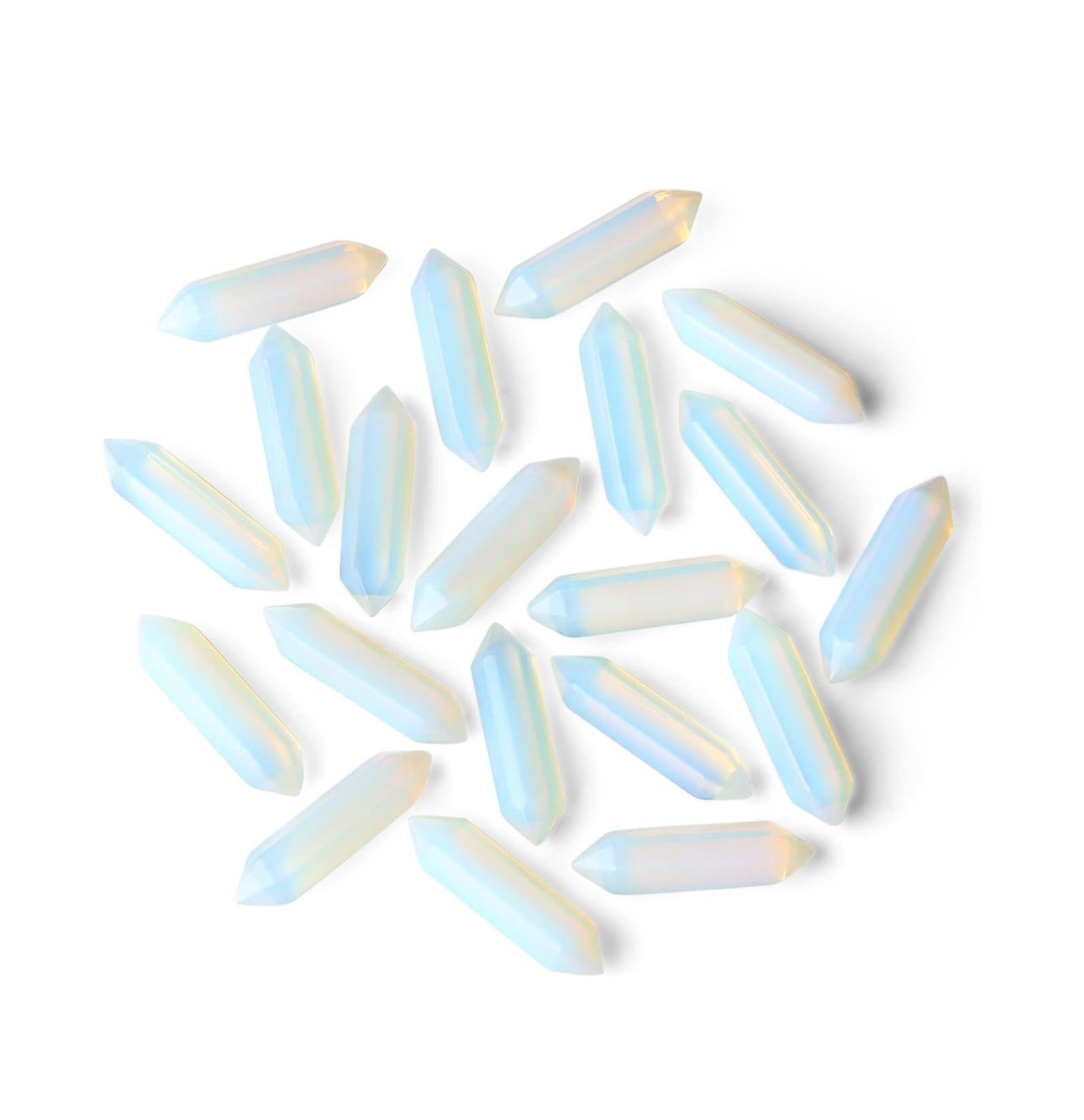 Cristales de Cuarzo - Piedra Reiki Curativa 1.3 Pulgadas Unidad