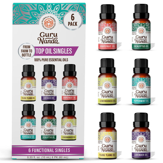 Gurú Nanda Aceites Esenciales 6 Pack