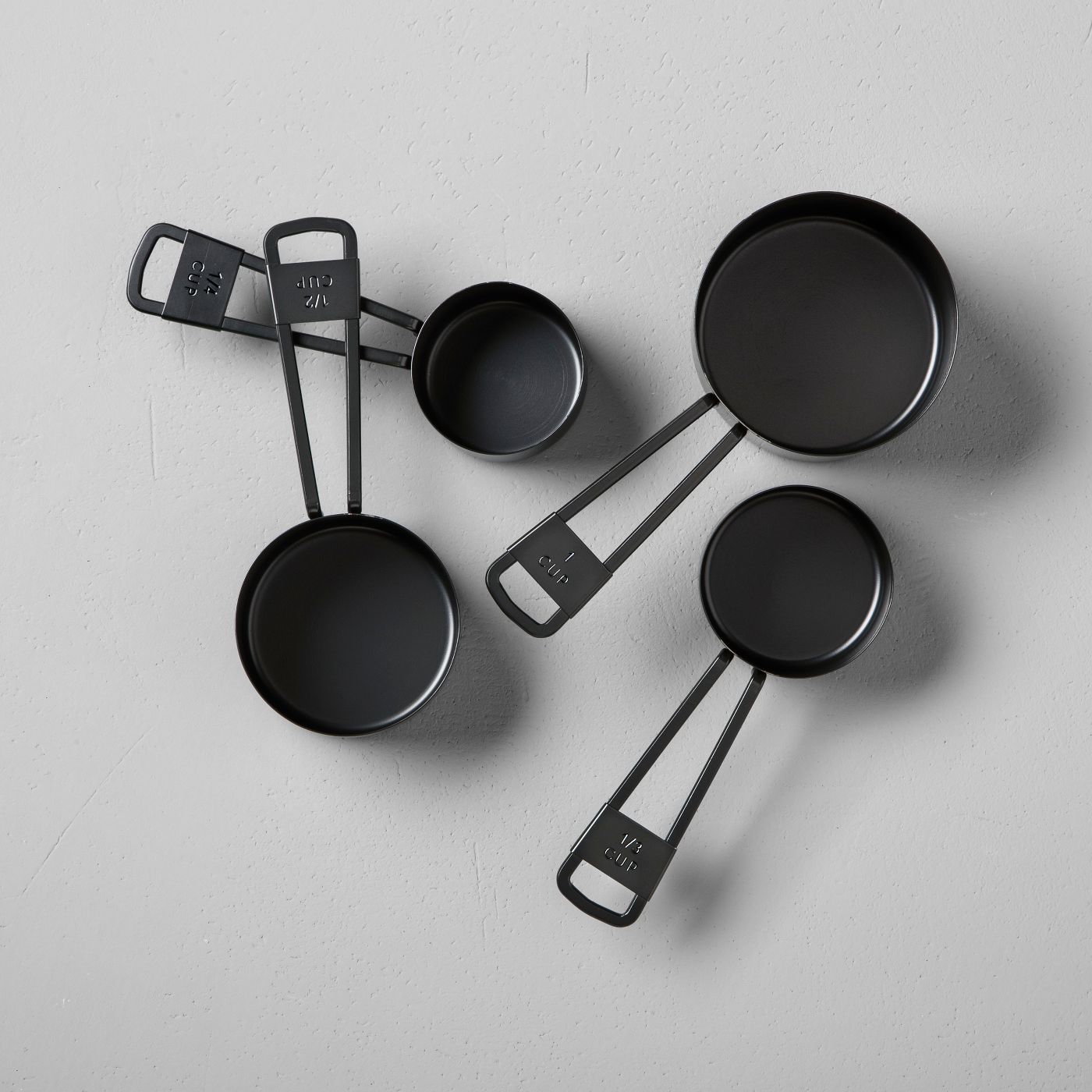 Set Tazas Medidoras Negras / Measuring - Cups - Cúrcuma®