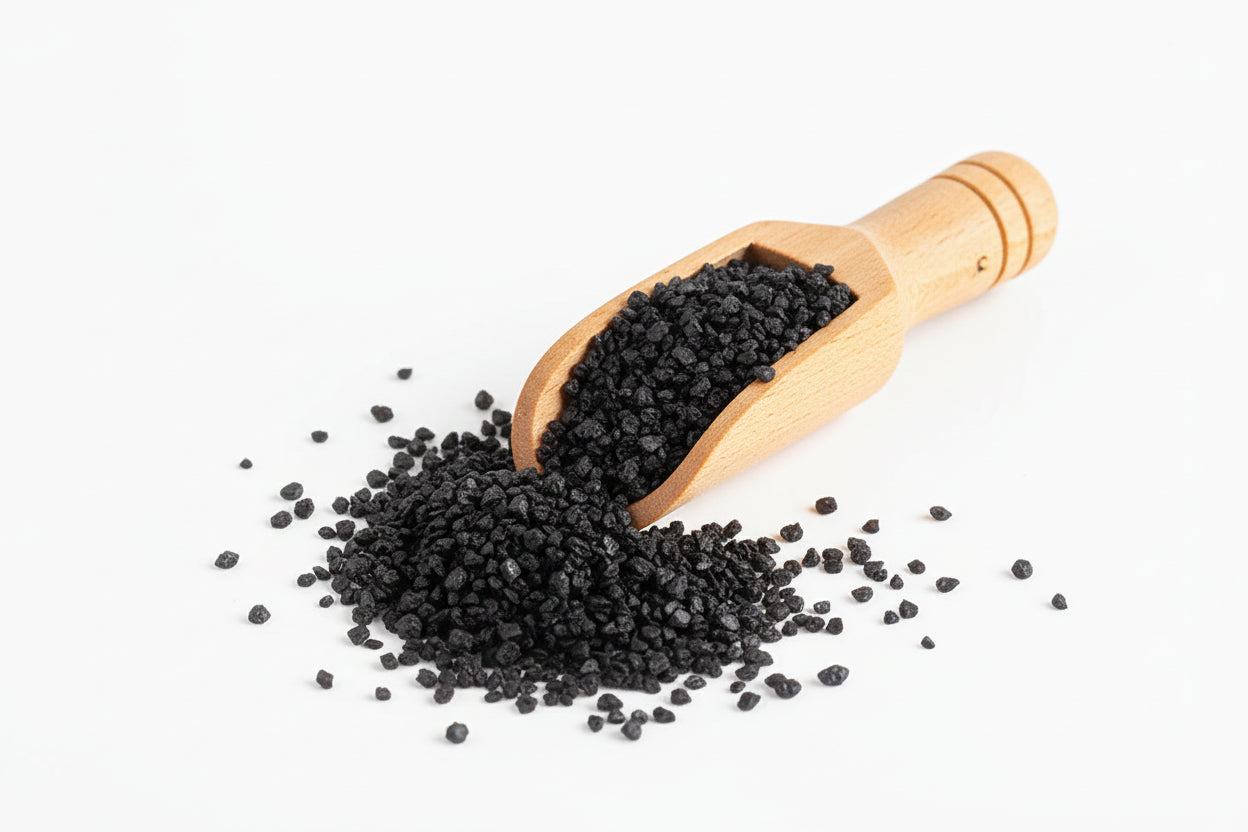 Sal Lava Negra Hawaiana - Black Hawaiian Sea Salt - Cúrcuma®