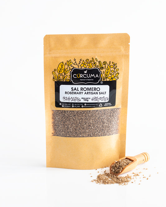 Sal Marina Romero Español - Rosemary Spanish Sea Salt