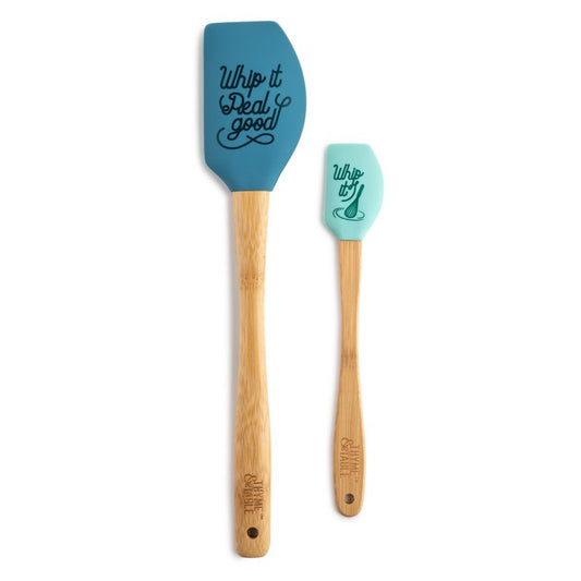 Thyme & Table Large & Mini Pointed Silicone Spatula
