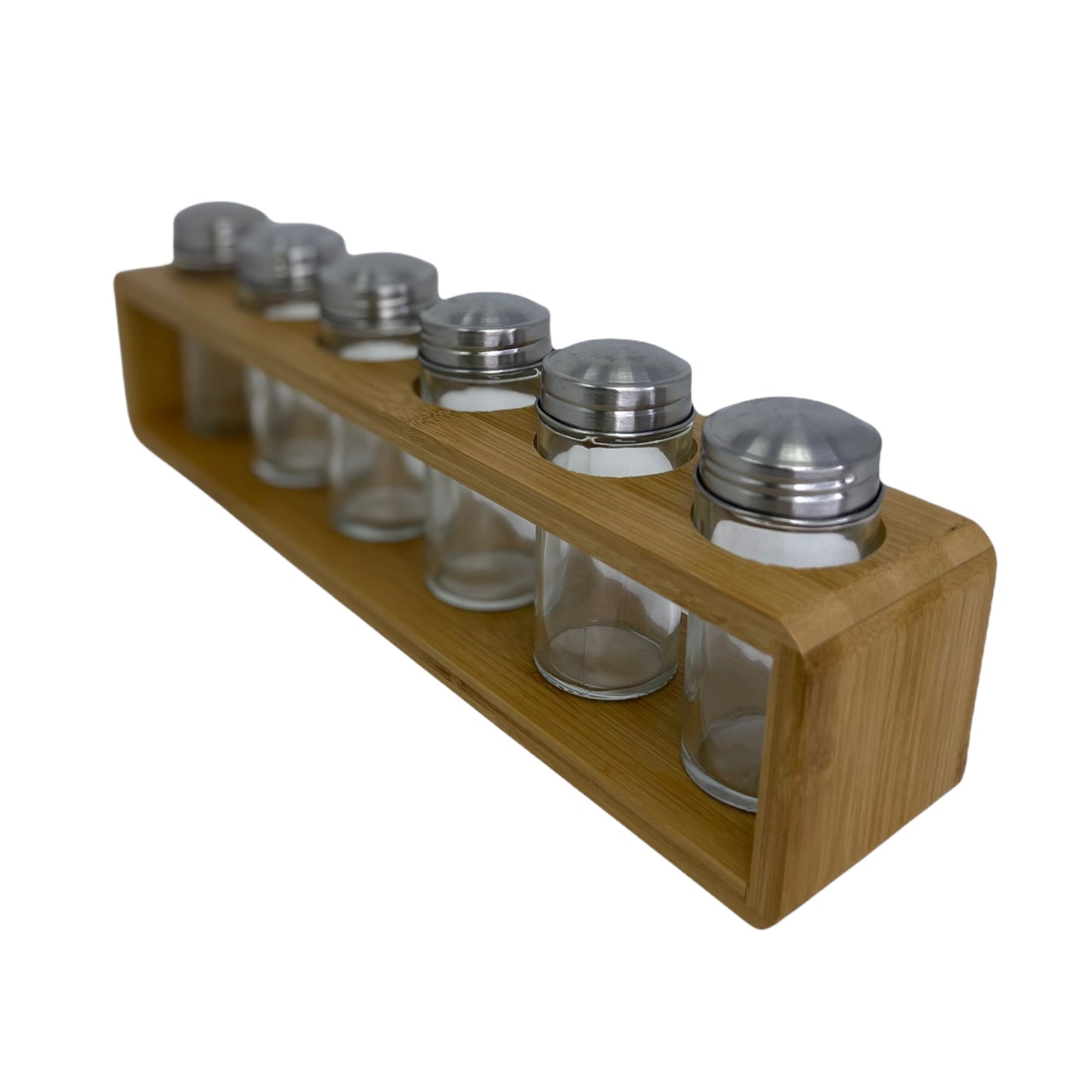 Especiero - Spice Rack Bamboo 6 Piezas Premium