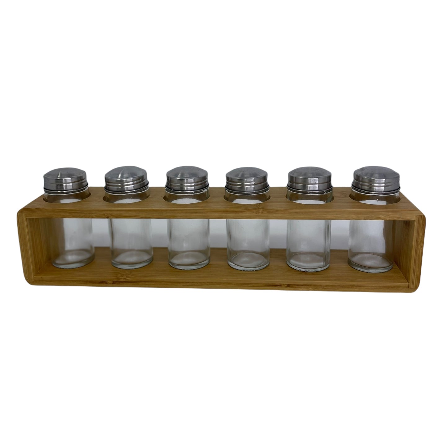 Especiero - Spice Rack Bamboo 6 Piezas Premium